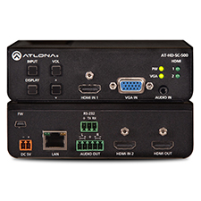 Atlona® Conferencing HD Video Scaler for HDMI and VGA Signals 