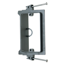 Arlington™ Single Gang Nail-On Low-Voltage Mounting Bracket for New Construction - Box of 50 