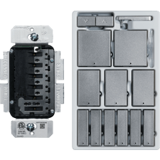 Control4® Contemporary 120V Keypad Dimmer - Aluminum 