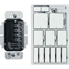 Control4® Contemporary 120V Keypad Dimmer - White 