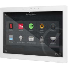 Control4® T4 Series In-Wall Touchscreen - 10' | White 