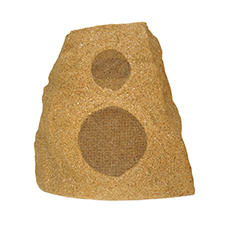 Klipsch All Weather Series Dual Voice Coil Rock Speakers - 6.5' Woofer | Sandstone (Each) 