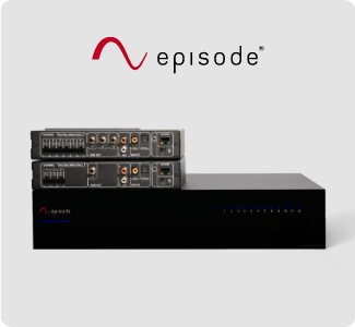 Episode MoIP Amps graphic