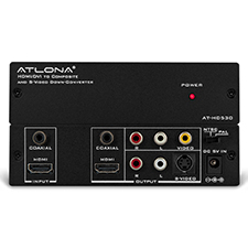 Atlona® HDMI/DVI to Composite and S-Video Down-Converter 