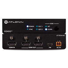 Atlona® 4K HDR 2-Output HDMI Distribution Amplifier 