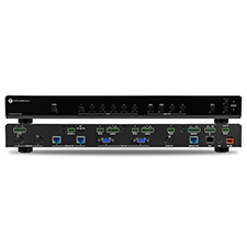 Atlona® Conferencing 4K Ultra HD Multi-Format Switcher with Two HDBaseT Inputs and Mirrored HDMI / HDBaseT Outputs 