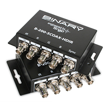 Binary 200 Series 1080p over 5COAX Extender with IR 
