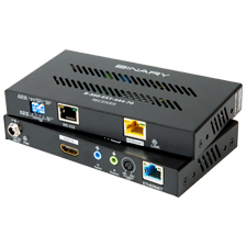 Binary™ 560 Series 4K HDR HDBaseT Long-Range Extender with IR, RS-232, & Ethernet 