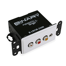 Binary™ AniWareBox Composite Video and Analog Audio Cat5 Balun - 2200 ft 