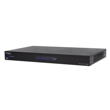 Araknis Networks® 320 Series L2 Managed Gigabit Switch with Full PoE+ and Rear Ports 