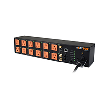 WattBox® 600 Series IP+ Controllable Power Conditioner with Auto Reboot - 12 Outlets (8 Controlled) 