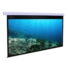 Dragonfly™ Motorized 16:9 Matte White Projection Screen - 100' Screen Size 