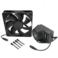 Cool Components™ 120MM Fan Kit with Power Supply - 1 Fan 