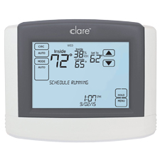 Clare Controls Wi-Fi Touchscreen Thermostat 