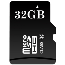 ClareVision Plus 32GB Micro SD Card 