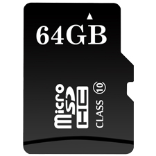 ClareVision Plus 64GB Micro SD Card 