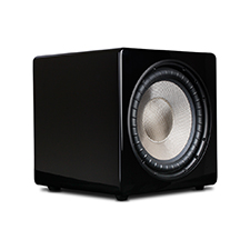 Episode® Evolution Series 12' Sealed Subwoofer with 720W Amplifier - Gloss Black 