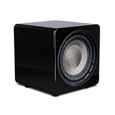 Episode® Evolution Series 8' Sealed Subwoofer with 260W Amplifier - Gloss Black 