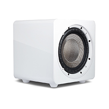 Episode® Evolution Series 8' Sealed Subwoofer with 260W Amplifier - Gloss White 