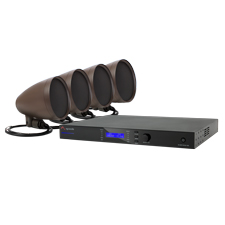 Episode® Landscape Series Speaker Kit with 4 - 4' Satellite Speakers and 1000 Watt Amplifier 