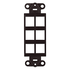 Wirepath™ 6-Port Decorative Strap - Brown 