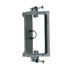Arlington™ Single Gang Screw-On Low-Voltage Mounting Bracket for New Construction - Box of 50 