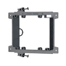 Arlington™ Double Gang Screw-On Low-Voltage Mounting Bracket for New Construction - Box of 25 