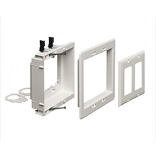Arlington™ Recessed Double Gang Low-Voltage Mounting Bracket 