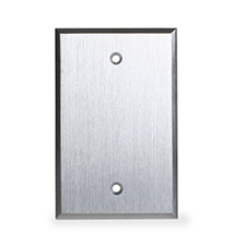Wirepath™ Aluminum Single Blank Plate 