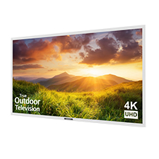 SunBrite™ Signature Series 4K Ultra HD Partial Sun Outdoor TV - 65' | White 
