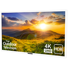 SunBrite™ Signature 2 Series 4K Ultra HDR Partial Sun Outdoor TV - 55' | White 