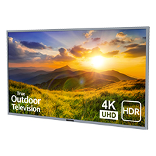 SunBrite™ Signature 2 Series 4K Ultra HDR Partial Sun Outdoor TV - 75' | Silver 