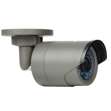 Luma Surveillance™ 300 Series Mini Bullet IP Outdoor Camera | Gray 