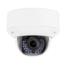Luma Surveillance™ 300 Series Dome Analog Camera | White 