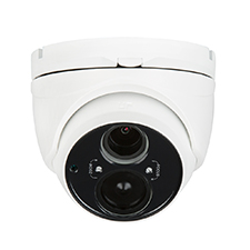 Luma Surveillance™ 300 Series Turret Analog Camera | White 