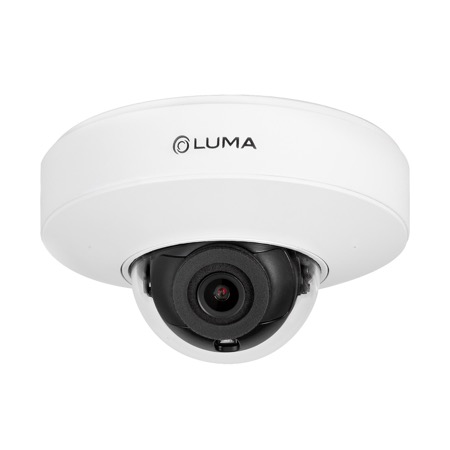 Luma Surveillance™ 520 Series 5MP Compact Dome IP Outdoor Camera | White 
