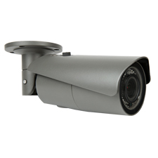 Luma Surveillance™ 700 Series Bullet IP Outdoor Camera with Heater | Gray 