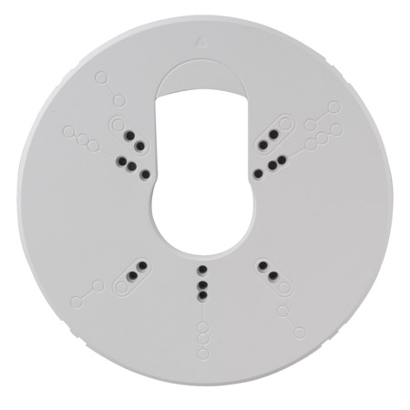 Luma Surveillance™ Gang Plate for Electric Gang Box (Single Pack) | White 