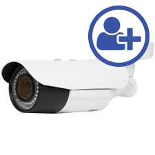Visualint™ 2MP IP Bullet Outdoor Camera with Starlight and Motorized Lens + Virtual Technician 