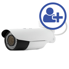 Visualint™ 4MP IP Bullet Outdoor Camera with Motorized Lens + Virtual Technician 