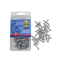 Wall Dog Screw and Anchor Power Fasteners - Pack of 100 