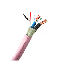 Wirepath™ RG59/U Coaxial Cable + 2-Conductor + Single 350MHz Cat 5e Wire - 500 ft. Drum 