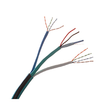 Wirepath™ 2-Conductor Shielded + 2-Conductor Unshielded + Dual 350 MHz Cat 5e Wire - 500 ft. Drum 