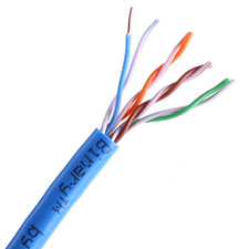 Binary™ Cat 5e 100MHz Unshielded Value Wire - 1000 ft. Nest in Box (Blue) 