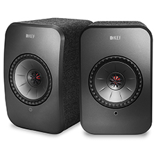 KEF LSX Wireless Speakers - Black 