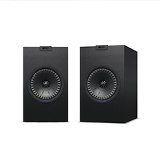 KEF Q Series Q150 Bookshelf Speaker - 5.25' | Linear Black (Pair) 