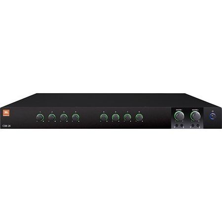 JBL Professional CSM 28 8-Input, 2-Output Commercial Audio Mixer 