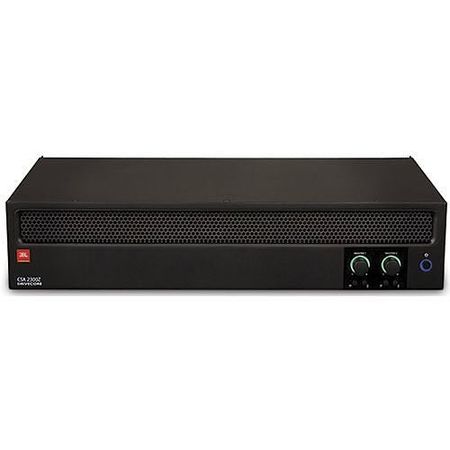 JBL Professional CSA 2300Z Commericial Series 2-Channel 300W DriveCore Amplifier, 2RU, Black 