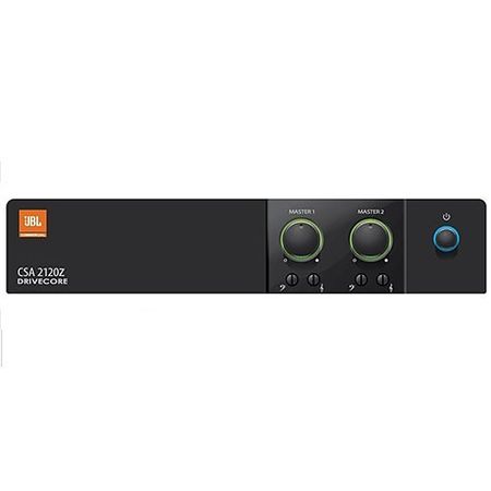JBL Professional CSA 2120Z Commerial Series 2-Channel 120W DriveCore Amplifier, 1RU, 70V, 100V, Ohm 