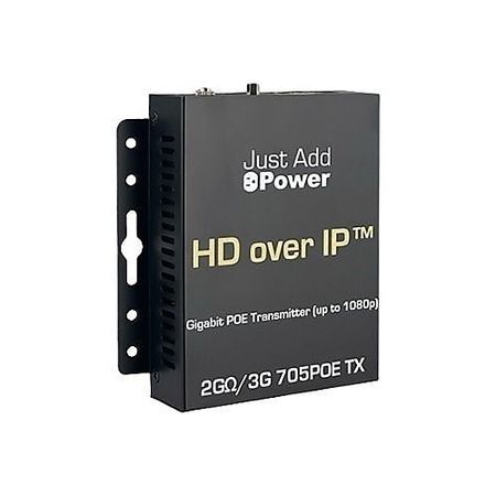 Just Add Power VBS-HDIP-705POE HD over IP Gigabit PoE Transmitter, 1080p, 10W PoE 